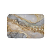 Tapis De Bain A luxurious gold and white marble background (Devant)