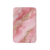 Tapis De Bain A luxurious pink marble background (Devant (Vertical))