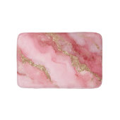 Tapis De Bain A luxurious pink marble background (Devant)