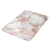 Tapis De Bain A luxurious rose-gold marble background (Angle)