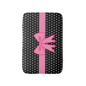 Tapis de bain à mât rose (Devant (Vertical))