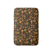 Tapis de bain à motif automnal rustique dessiné à (Devant (Vertical))