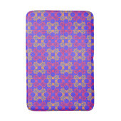 Tapis de bain à motif de tulipes psychédéliques (Devant (Vertical))