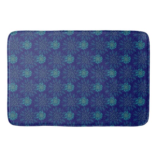 Tapis de bain à motifs floraux (Devant)