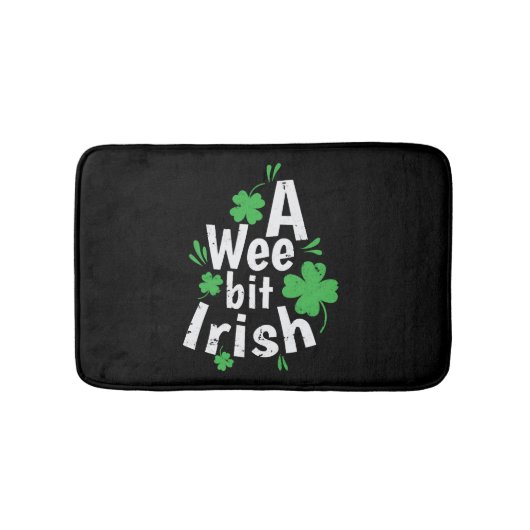 Tapis De Bain A Wee bit Irish St. Patricks Day (Devant)