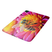 Tapis De Bain Abee en effervescence sur la conception de la fleu (Angle)