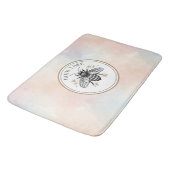 Tapis de bain abeille à miel (Angle)
