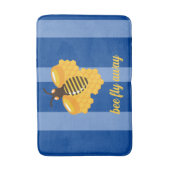 Tapis De Bain abeille s'envoler (Devant (Vertical))