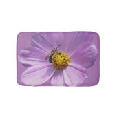 Tapis De Bain Abeille sur fleur violette (Devant)