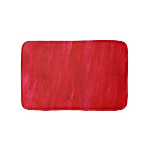Tapis De Bain Abrégé sur et aquarelle sans couture rouges