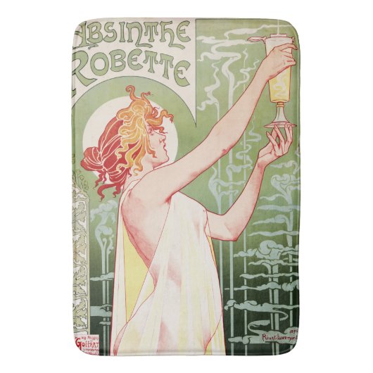 Tapis De Bain Absinthe Robette (devant Vertical)