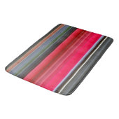 Tapis De Bain Abstract #1: Red and Grey (Angle)