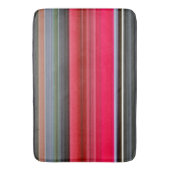 Tapis De Bain Abstract #1: Red and Grey (devant Vertical)
