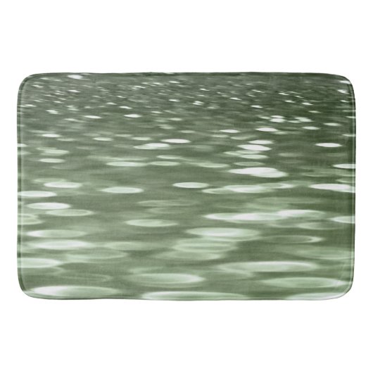 Tapis De Bain Abstract #3: Olive green blur (Devant)