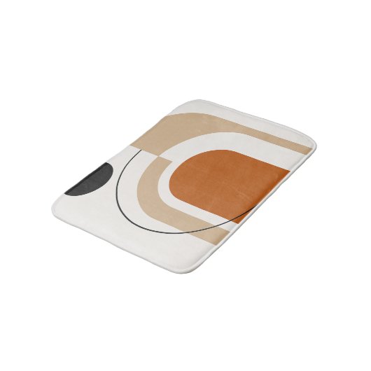 Tapis De Bain Abstract Contemporary (Angle)