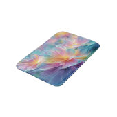 Tapis De Bain Abstract cosmic floral explosion in pastel (Angle)