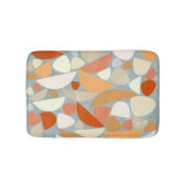 Tapis De Bain Abstract Modern Geometric Art (Devant)