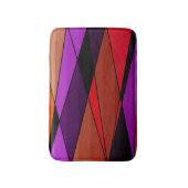 Tapis De Bain Abstract moderne geometric shapes triorange (Devant (Vertical))