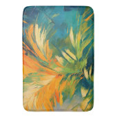Tapis De Bain Abstract Palm Burst – Tropical Energy in Motion (devant Vertical)