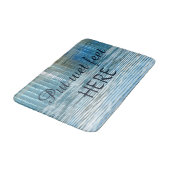 Tapis De Bain Abstract Reflection Funny Plush Bath Mat (Angle)