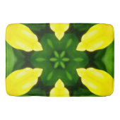 TAPIS DE BAIN ABSTRACT YELLOW AND GREEN DRAWING. SAMER BRASIL. 3 (Devant)