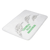 Tapis De Bain abstrait (Angle)
