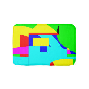 Tapis De Bain Abstrait