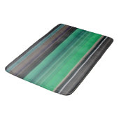 Tapis De Bain Abstrait #1 : Vert et gris (Angle)