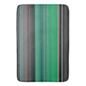 Tapis De Bain Abstrait #1 : Vert et gris (devant Vertical)