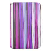 Tapis De Bain Abstrait #2 : Flou pourpre (devant Vertical)