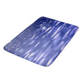 Tapis De Bain Abstrait #3 : Bleu shimmer (Angle)