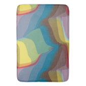 Tapis De Bain Abstrait coloré (devant Vertical)