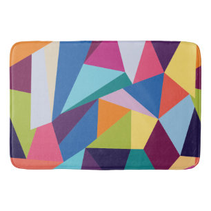 Tapis de bain Abstrait coloré