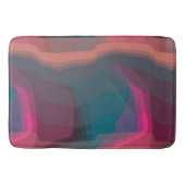 Tapis De Bain Abstrait coloré (Devant)