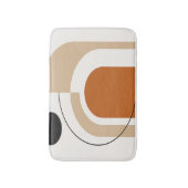 Tapis De Bain Abstrait Contemporain (Devant (Vertical))