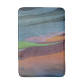 Tapis De Bain Abstrait D'Arbre À Gommes Arc-En-Ciel (Devant (Vertical))