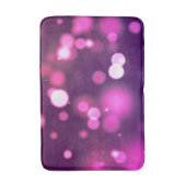 Tapis de bain Abstrait de conception blanc rose/po (Devant (Vertical))