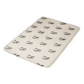 Tapis de Bain - Abstrait Dual Face (Angle)