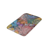 Tapis de bain Abstrait et coloré (Angle)