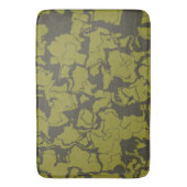 Tapis De Bain Abstrait gris et vert (devant Vertical)