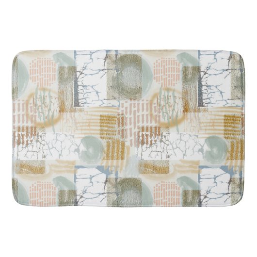 Tapis De Bain Abstrait Moderne (Devant)