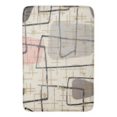 Tapis de bain abstrait moderne de tissu de la (devant Vertical)