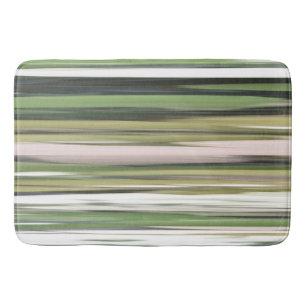 Tapis De Bain Abstrait n° 2 : Flou vert olive