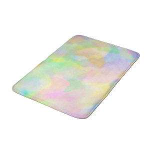 Tapis De Bain Abstrait Pastel
