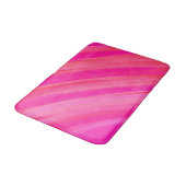 Tapis De Bain Abstrait Pink Swir (Angle)