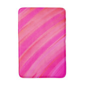 Tapis De Bain Abstrait Pink Swir (Devant (Vertical))