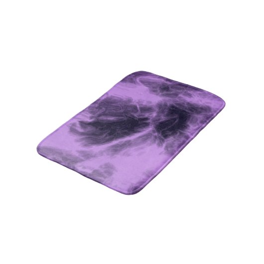 Tapis De Bain Abstrait pourpre (Angle)