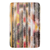 Tapis De Bain Abstrait rayé de papier découpé (devant Vertical)