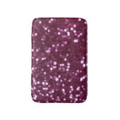 Tapis De Bain Abstrait rose, lumières déconcentrées bokeh. (Devant (Vertical))