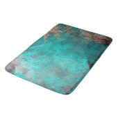 Tapis De Bain abstrait turquoise turquoise grunge arrière - plan (Angle)
